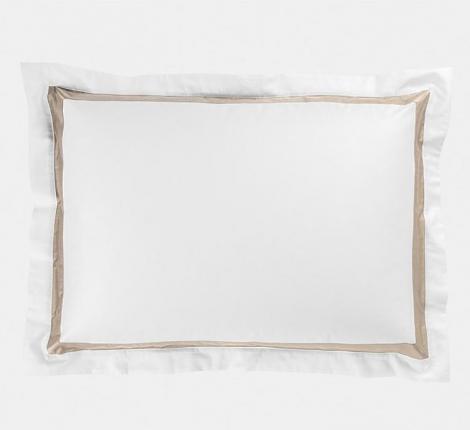 Наволочка с широкой отделкой "ALPINE NUDE PINK ALLURE GRASS" Мако-Сатин, 50х70 (2шт)