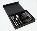 Набор столовых приборов "BELO" brushed на 6 персон, 24 предмета