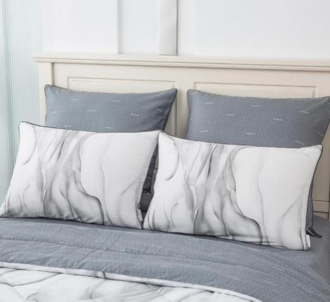 Постельное белье с одеялом "Sofi de Marko" Ришелье №43 Сатин, 1,5 спальный