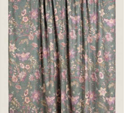 Плед Frati "SOFT BAMBOO" ENGLISH MORRIS GREEN (зеленый), 150х200