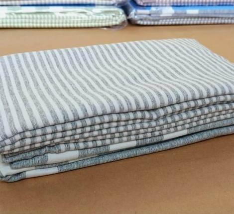 Простыня на резинке "OXYGEN", 90х200 (серый)