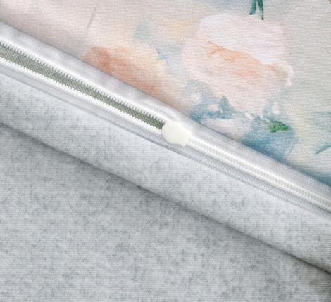 Постельное бельё "KARTEKS" жаккардовый сатин АКВАРЕЛЬ CVP 02, Евро