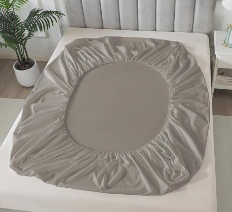 Простыня на резинке Tango SOHO (светло-серый), 160x200