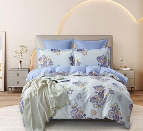 Постельное бельё "KARTEKS" Сатин печатный КВ-582, Евро