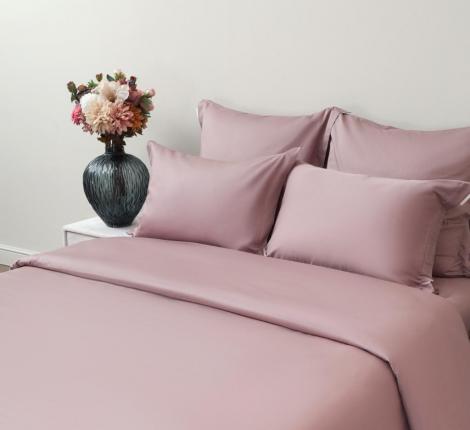 Постельное белье "Sofi de Marko" Иоланда (пепел роза) Сатин, Евро
