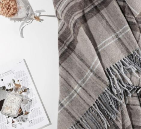 Плед PS-11 (80% шерсть 20% акрил), 170х200