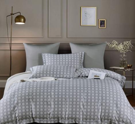 Постельное белье "Asabella" 2111-7 Мако-Сатин, Семейный