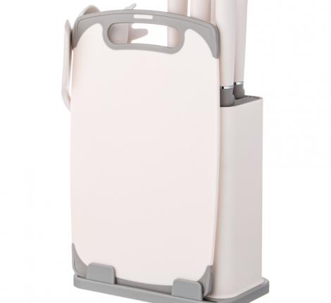 Набор кухонных ножей (5 шт.) и приборов "AGNESS" 671-213, 12 предметов