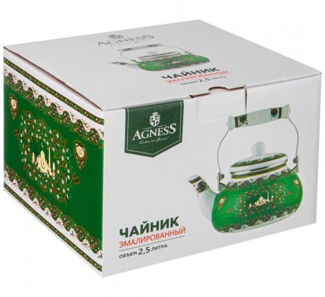Чайник эмалированный "СУРА", 2,5 л