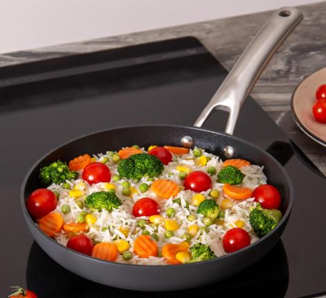 Сковорода AGNESS "CHEF", диаметр 24 см