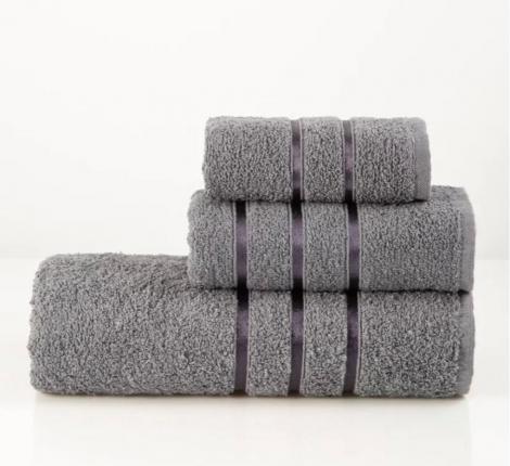 Полотенце махровое AMBIELLA "SPA" 30x50, антрацитовый