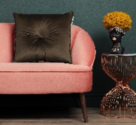 Подушка декоративная "Sofi de Marko" Вивиан (шоколад), 55х55