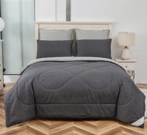 Постельное белье с одеялом "Sofi de Marko" Ришелье №48 Сатин, Семейный