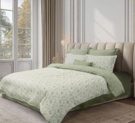 Постельное белье "Primavelle" Organic Cotton Leiden Сатин, Семейный на резинке