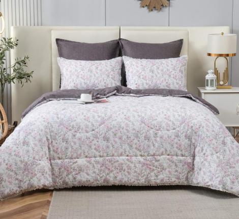 Постельное белье с одеялом "Sofi de Marko" Бернадетт №71 Сатин, 1,5 спальный