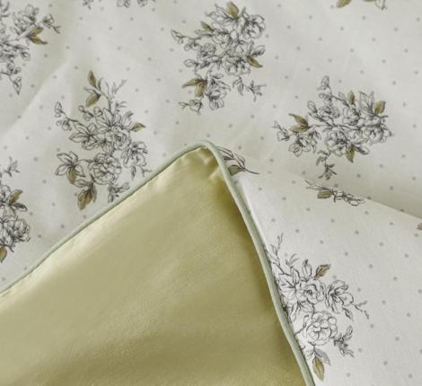 Постельное белье с одеялом "Sofi de Marko" Ришелье №58 Сатин, Семейный