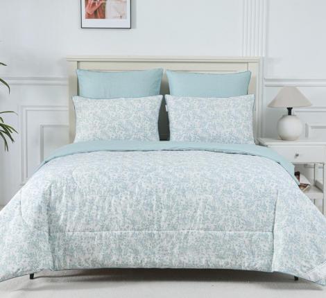 Постельное белье с одеялом "Sofi de Marko" Ришелье №61 Сатин, Евро