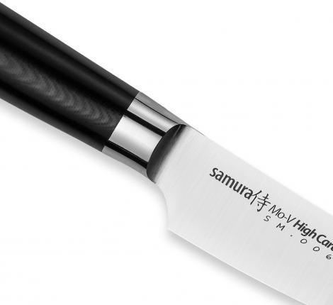 Нож кухонный &quot;Samura Mo-V&quot; малый мясницкий 155 мм, G-10