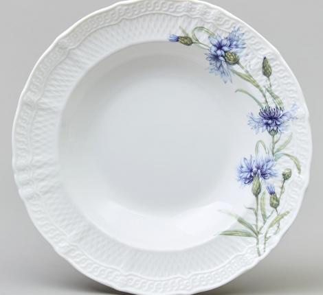 Столовый сервиз "ВАСИЛЬКИ" на 6 персон, 23 предмета