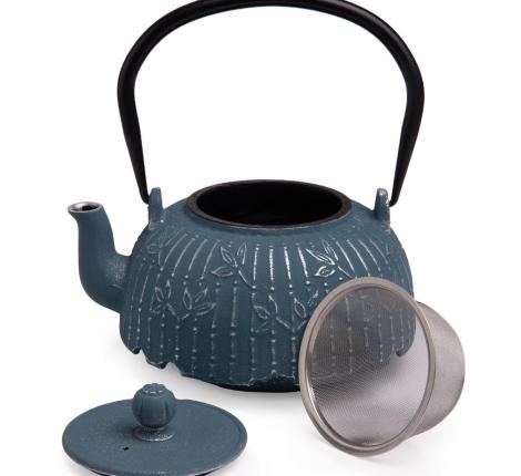 Заварочный чайник чугунный "Lefard" 734-1006 с эмалированным покрытием внутри, 1000 мл