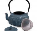 Заварочный чайник чугунный "Lefard" 734-1006 с эмалированным покрытием внутри, 1000 мл