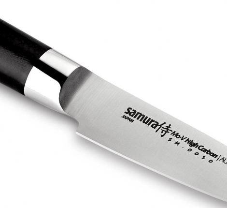 Нож кухонный &quot;Samura Mo-V&quot; овощной 90 мм, G-10 (с тату)
