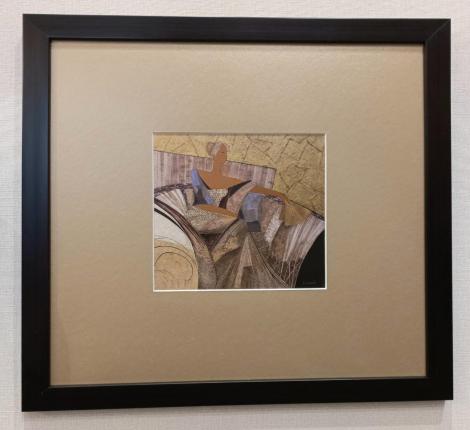 Декоративное панно с паспарту "LOESH" 3, 40х40 см