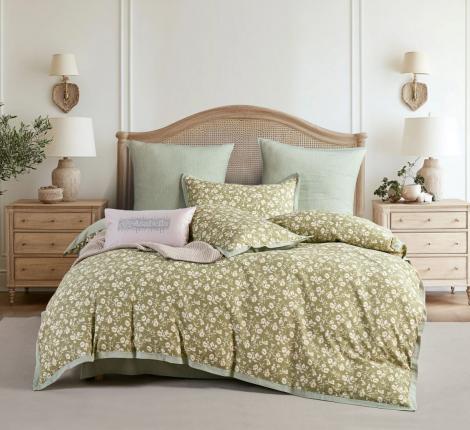 Постельное бельё "Asabella" 2401-6 Twill, Евро