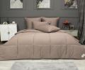 Постельное белье с одеялом "Kazanov.A." Шеффилд (капучино) Сатин, Семейный
