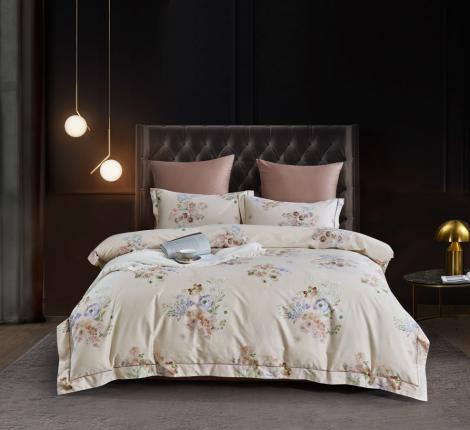 Постельное белье "Asabella" 2148-7 Мако-Сатин, Семейный