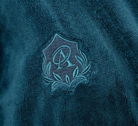 Халат женский трига шалька "AMBIELLA A-1295" изумрудный, L/XL