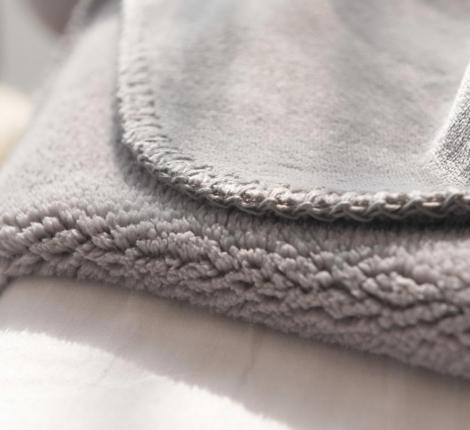 Плед "Sofi de Marko" София (серая1) Велсофт, 160х220