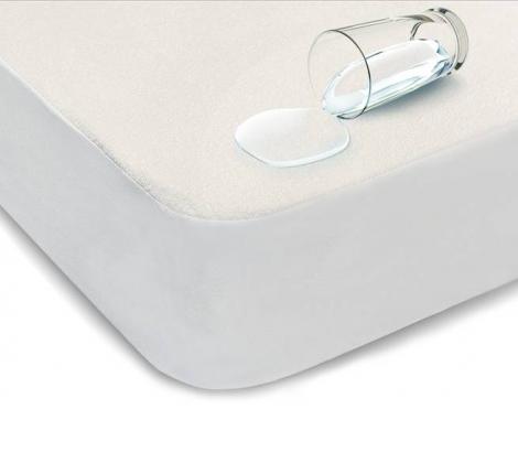 Простынь АкваСтоп Махра на резинке, 180x200+25