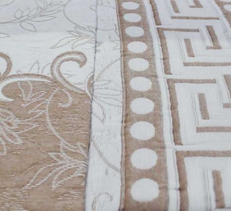 Покрывало гобеленовое EFOR "VERSACE" 250х260, бежевый