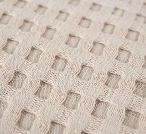 Халат вафельный Valtery (бежевый), L (48)