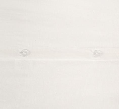 Постельное белье "Siberia" Сэнди (белая) Ранфорс, 1,5 спальный (70х70)