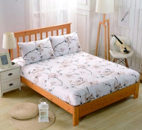 PCT-R-221 Простынь сатин на резинке печатная, 200x220