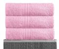Полотенце махровое BAYRAMALY 50х90, Розовый
