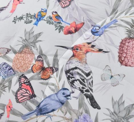 Постельное белье с одеялом "Sofi de Marko" Ренато №26 Велюр/Сатин, 1,5 спальный