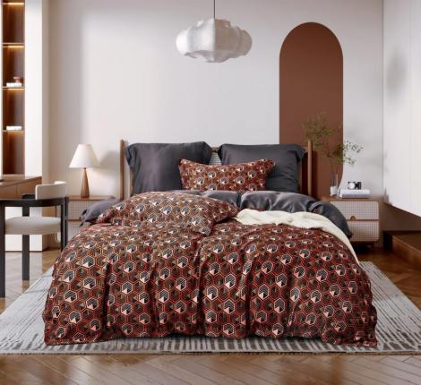 Постельное белье "Sofi de Marko" ПАОЛА №9 Тенсел, Евро