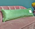 Подушка декоративная "Sofi de Marko" Джереми (салатовый) Велюр, 32х90
