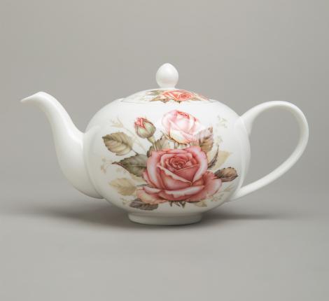 Чайник заварочный "КОРЕЙСКАЯ РОЗА" 590-681, 900 мл