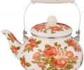 Чайник эмалированный "КОРЕЙСКАЯ РОЗА", 2,5 л