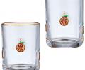 Набор стаканов 2 штуки "FRUITY ORANGE", 400 мл