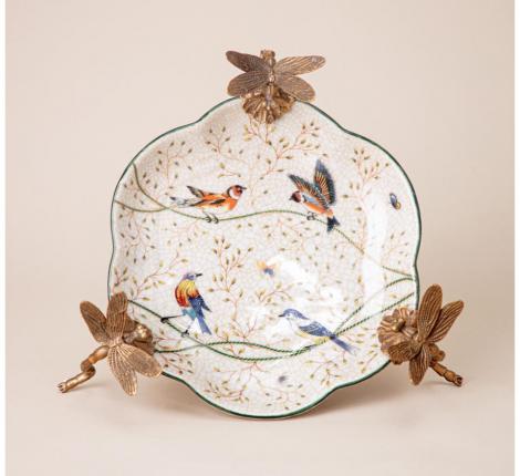 Ваза декоративная "Lefard" 469-370, 31*31*9 см