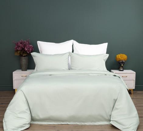 Постельное бельё "Sofi de Marko" Беллини (бирюзовый) Сатин ДеЛюкс, Семейный