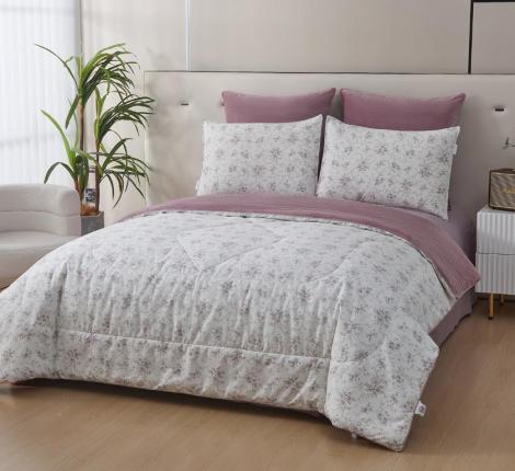 Постельное белье с одеялом "Sofi de Marko" Роберто №34 Велюр/Сатин, Евро