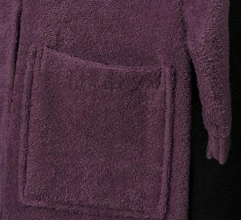 Набор "PIERRE CARDIN HOME" (2 халата, полотенца 50х90-2 шт., 70х140-2 шт.), сирень-серый