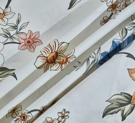 Постельное белье "Asabella" 2166-6 Сатин, Евро