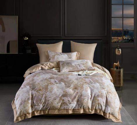 Постельное белье "Asabella" 2237-6 Фланель, Евро